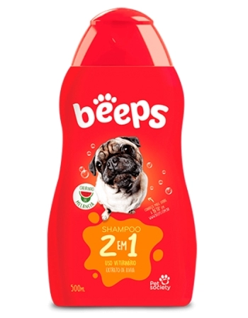 BEEPS SHAMPOO 2 EM 1 500 ML