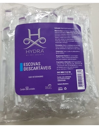 ESCOVAS DESCARTÁVEIS HYDRA