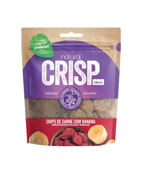 NATURAL CRISP 100G - CHIPS DE CARNE