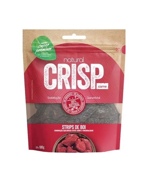 NATURAL CRISP 100G - STRIPS DE BOI