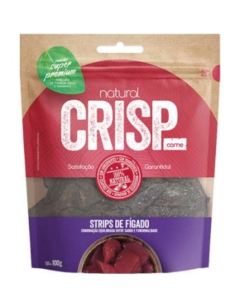 NATURAL CRISP 100G - STRIPS DE FIGADO