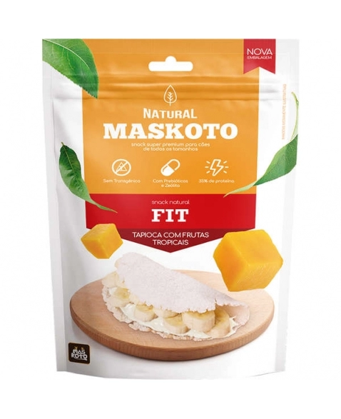 MASKOTO 300G - BIFINHO TAPIOCA COM FRUTAS TROPICAIS