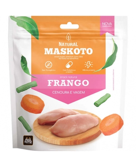 MASKOTO 300G - BIFINHO FRANGO CENOURA E VAGEM