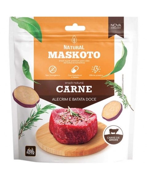 MASKOTO 60G - BIFINHO STEAK ALECRIM E BATAT DOCE