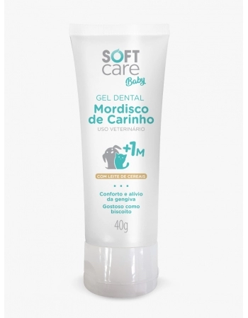 SOFT CARE BABY GEL DENTAL MORDISCO DE CARINHO 40GR