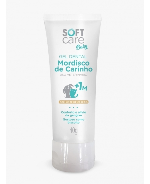 SOFT CARE BABY GEL DENTAL MORDISCO DE CARINHO 40GR