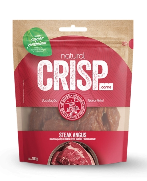 NATURAL CRISP 100G - STEAK ANGUS