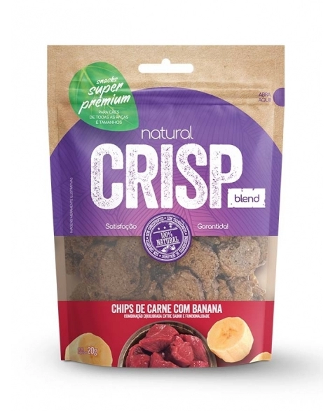 NATURAL CRISP 20G - CHIPS DE CARNE