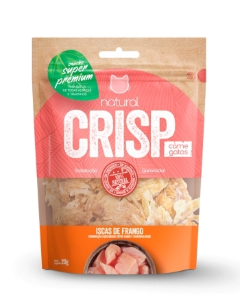 NATURAL CRISP GATOS 20G - ISCAS DE FRANGO