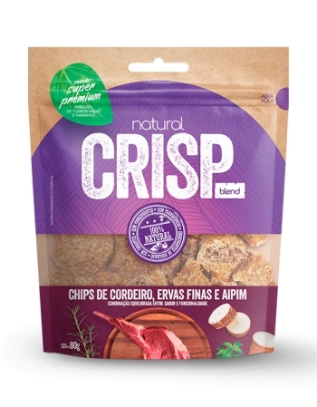 NATURAL CRISP 80G - CHIPS DE CORDEIRO