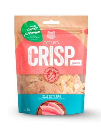 NATURAL CRISP GATOS 20G - ISCAS TILAPIA