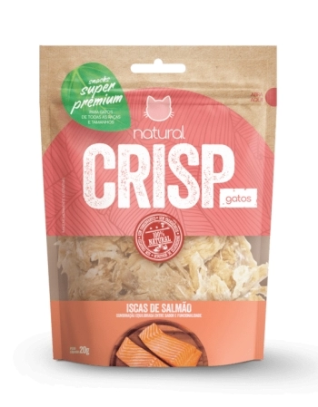 NATURAL CRISP GATO 20G - SALMÃO