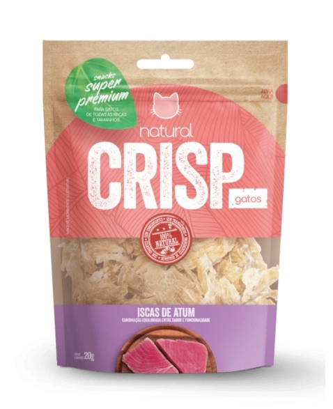 NATURAL CRISP GATO 20G - ATUM