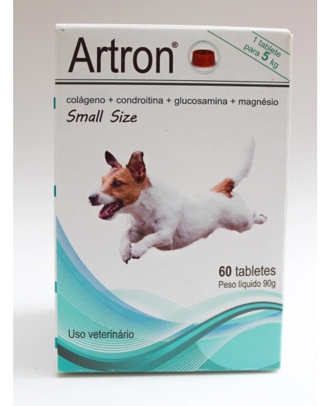 NUTRASYN ARTRON ARTICULACOES SMALL SIZE 5KG - 60 TABLETES