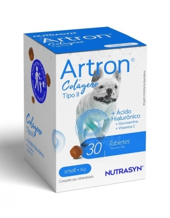 NUTRASYN ARTRON COLAGENO TIPO 2 SMALL SIZE 5KG - 30 TABLETES