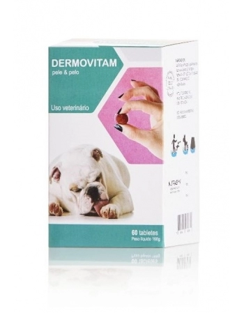 NUTRASYN DERMOVITAM PELE E PELO - 60 TABLETES