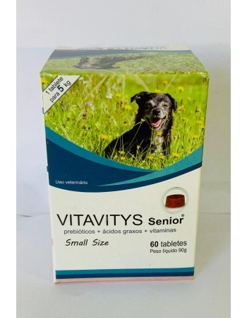 NUTRASYN VITAVITYS SENIOR SMALL SIZE 5KG - 60 TABLETES