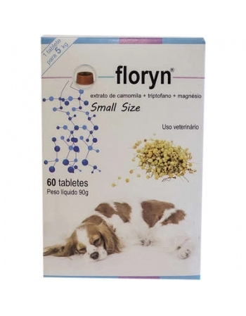 NUTRASYN FLORYN ANTI ESTRESSE SMALL SIZE 5KG - 60 TABLETES