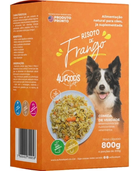 RISOTO DE FRANGO 800 GR