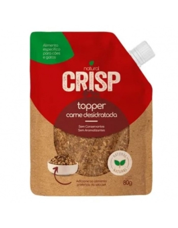 NATURAL CRISP TOPPER 80G - CARNE