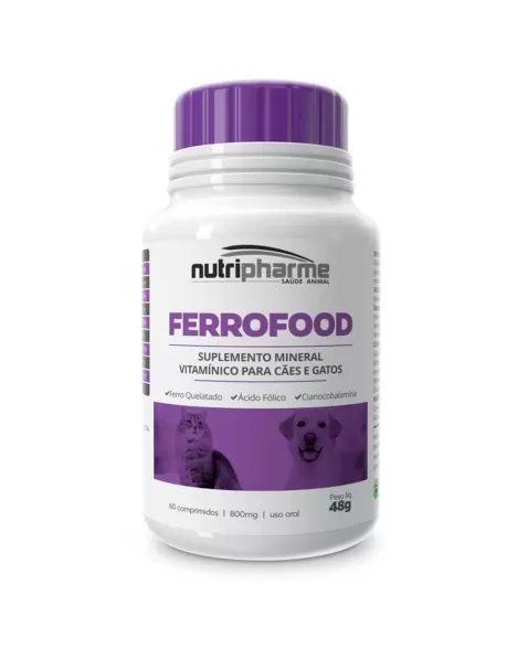 NUTRIPHARME FERROFOOD 60 COMPRIMIDOS