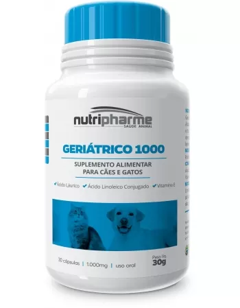 NUTRIPHARME GERIATRICO 1000 30 CAPSULAS